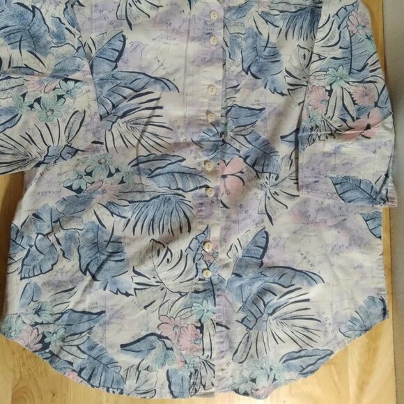 Vintage Jr's Only California Hawaiian Shirt - Picture 2 of 8